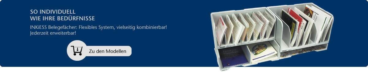 INKiESS Belegefach-System – so individuell wie Ihre Bedürfnisse!